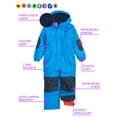 thumbnail image 2 of Wippette Boys Snowsuit - Insulated Coveralls Fleece Jumpsuit One Piece Winter Snowsuit for Boys, 2 of 7