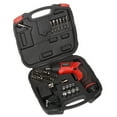thumbnail image 2 of Stalwart 45-Piece Pivoting 3.6V Cordless Electric Screwdriver Kit with Case, 2 of 8