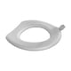 thumbnail image 2 of EVA Waterproof Toilet Seat Cushion | Paste Type Universal Thickened Commode Cover | Rainproof Non-Absorbent Soft Foam Padding | Fits Most Seats | 16.3x14.9in | 1PC | Coffee Red Gray Blue, 2 of 6