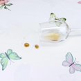 thumbnail image 4 of Eucalyptus Leaves Rectangle Tablecloth Spring Summer Tablecloth Indoor/Outdoor Stain and Wrinkle Resistant Rectangle Table Cloth for Easter Picnic and Kitchen 60"x84", 4 of 6