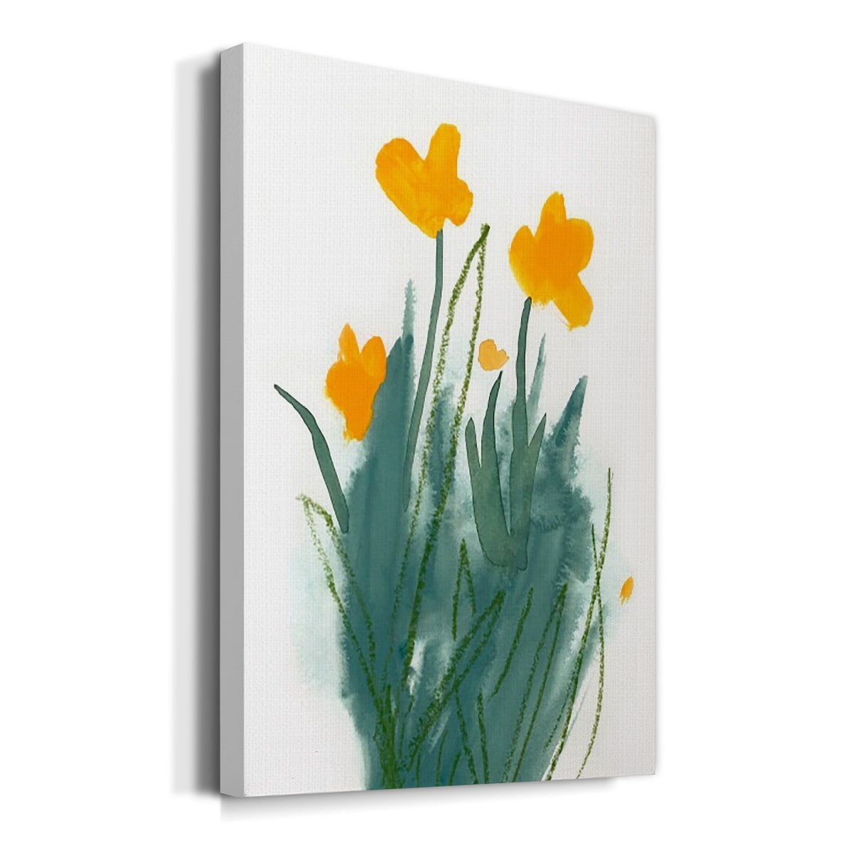 Daffodil Bunch I Premium Gallery Wrapped Canvas - Ready to Hang