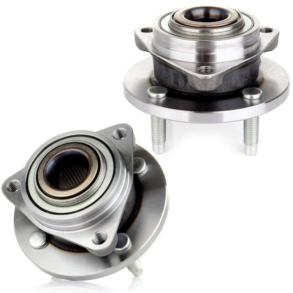 ECCPP Wheel Hub Bearing Assembly New Premium Bearing Front Left/Right 4 Lugs fit For Chevrolet Cobalt For Pontiac G5 For Pontiac Pursuit For Saturn Ion 2003 2004 2005 2006 2007 2008 2009 513205