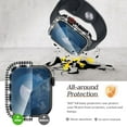 thumbnail image 4 of Allytechgroup Case for iWatch Series 10 42mm with Screen Protection, Bling Sparkly Diamond Rhinestones Compatible with MagSafe Shockproof Full Body Cover for Women Girls, Black, 4 of 6