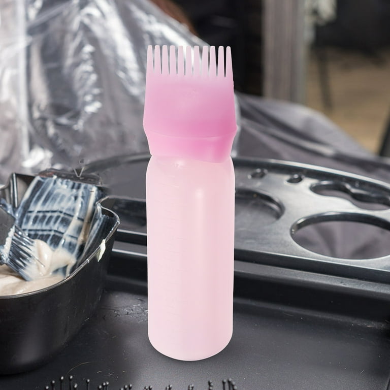 3pcs Root Comb Applicator Bottle Hair Oil Applicator Bottle Hair Dye Comb  Bottle 