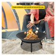 Fire Pit Bowl BBQ Stove Carbon Steel / Cast Iron For Keeping Warm