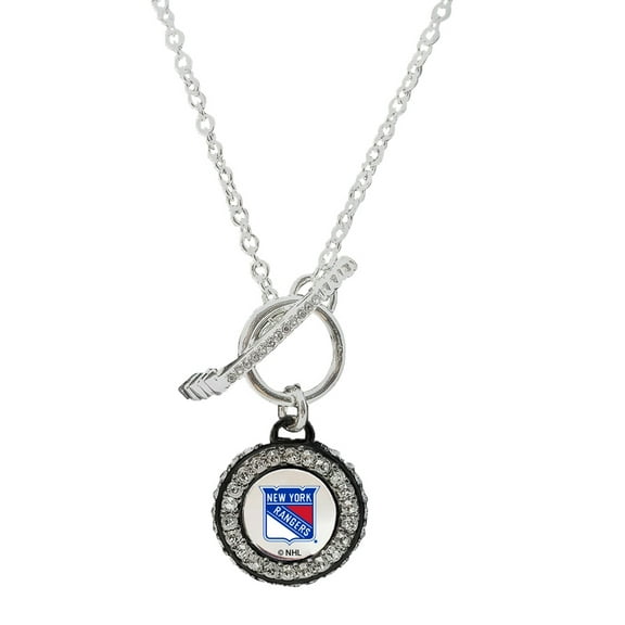 Women's New York Rangers Swarovski Necklace