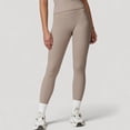 thumbnail image 2 of Women's High Waist Full Length Seamless Compression Leggings for Active and Casual Wear - X Large, Beige, 2 of 7