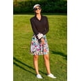 thumbnail image 4 of Pinspark Women' 20" Knee Length Skorts Golf Skirt Tennis Long Skorts Modest Skirts Stretchy Athletic Active Skorts with Pockets, 4 of 6