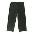 thumbnail image 2 of True Envy Womens Shimmer Stretch Casual Lounge Pants, Black, 16, 2 of 2