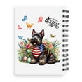 thumbnail image 2 of Scottish Terrier Celebrates Spring and Enjoys a Happy Easter Spiral Bound Journal Scottie Dog Lover Gifts 5x7in Spiral Notebook - 02001, 2 of 5