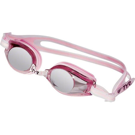 TYR Femme T-72 Petite Mirrored Goggle: Pink Gasket/Metallized Pink Lens