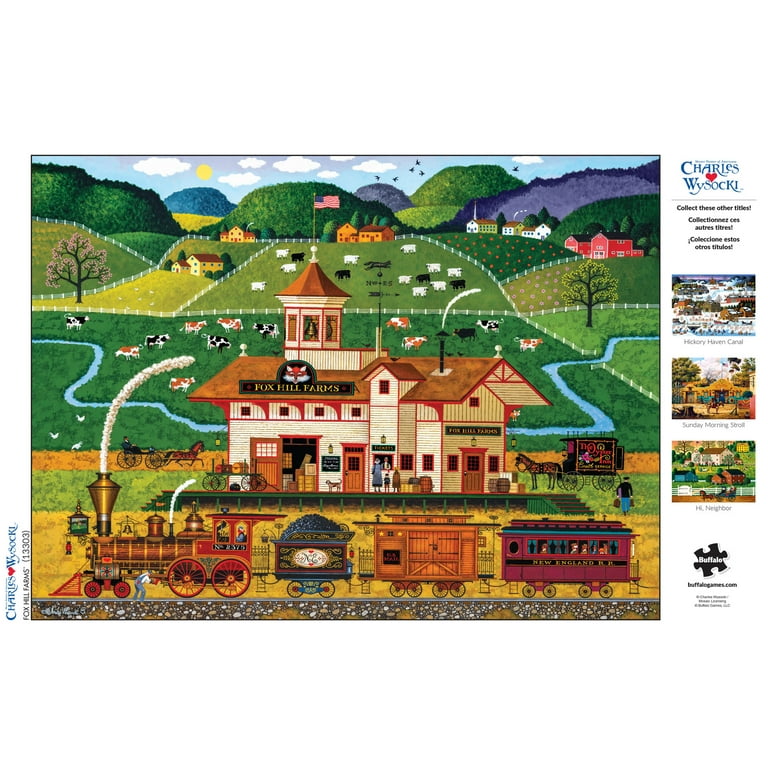 Laura's Store At Fort Hill 1000 Piece Jigsaw Puzzle at Bits And Pieces