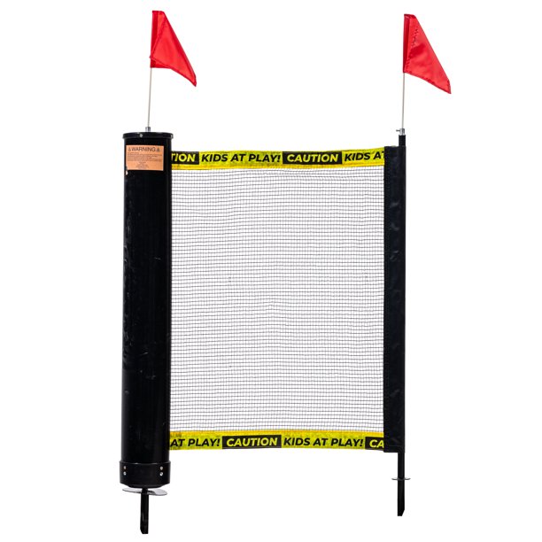 Franklin Sports Retractable Driveway Barrier Visual Safety Barrier