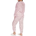 thumbnail image 3 of Conjunto de Pijama para Mujer Shendy Vendy Manga Larga Cuello Redondo con Estampado Transpirable, 3 of 4