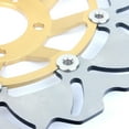 thumbnail image 3 of Front Brake Discs Rotors Pads For SUZUKI GSXR 750 88-93 89 90 91 92 GSXR 1100 89-92 90 91, 3 of 5