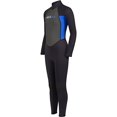 thumbnail image 4 of Aqua Blue 3mm Boy's Full Wetsuit, 4 of 5