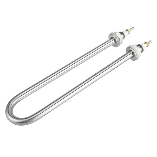 Elemento calefactor de tubo eléctrico del calentador de agua de inmersión de acero inoxidable de 220V 2KW