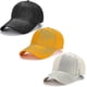 thumbnail image 1 of 3 Pack Mens Plain Cotton Strapback Baseball Hat Adjustable,one Size Fits Most Low Profile Blank Team Ball Cap, 1 of 4