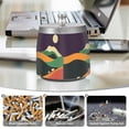 thumbnail image 6 of Yayeee Ashtray with Lid for Cigarette Smokeless Stainless Steel Home Ash Holder, Purple Mountain, 6 of 7