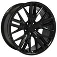 thumbnail image 3 of OE Wheels CV25 20 Inch Rim Fits Camaro ZL1 Style 5x120 20x8.5 Satin Black - Hollander 5773 (1), 3 of 5