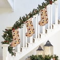thumbnail image 5 of Lsque turkey hat Pumpkin Pattern 18 Inch Christmas Stockings, Festive Holiday Stocking for Christmas Decorations Holiday Decor, 5 of 8