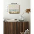 thumbnail image 3 of Drsoum Landscape Sea Coast Wall Art Coastal Classic Wall Prints Modern Farmhouse Kitchen Bathroom Office Decor - 8x10in Nature Framed, 3 of 6