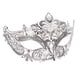 thumbnail image 3 of Máscara de mascarada de metal para mujer, máscara veneciana brillante para fiesta de graduación, 3 of 3
