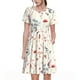 thumbnail image 1 of Disketp Wildflower Watercolor 3 para Vestido de Manga Corta para Mujeres, Vestidos de Verano para Mujeres, Casual y Holgado para la Playa, 1 of 6