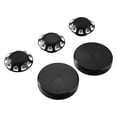 thumbnail image 4 of Qiaoxi 5Pcs Axle Caps and Wheel Bearing Caps Kit CNC Aluminum Wheel Axle Caps Weather-proof Compatible for Can Am Ryker All Models Modified Accessories, 4 of 7
