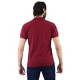 thumbnail image 3 of Playera Tipo Polo Color Rojo Vino Con Bordado Slim Fit Para Hombre, 3 of 4