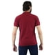 thumbnail image 3 of Playera Tipo Polo Color Rojo Vino Con Bordado Slim Fit Para Hombre, 3 of 4