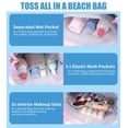 thumbnail image 3 of Bolsa de Playa PIG PIG GIRL Impermeable y a Prueba de Arena para Mujer Rosa, 3 of 9