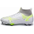 thumbnail image 2 of Botas de fútbol para hombre, zapatillas de entrenamiento de fútbol de caña alta, zapatillas profesionales para exteriores, zapatillas de competición para atletismo, unisex, 2 of 5