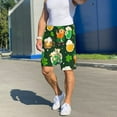 thumbnail image 6 of Sikiie St Patrick's Day10 Mens Pajama Shorts, Lightweight Lounge Pant with Pockets Soft Sleep Pj Shorts for Men3X-Large, 6 of 6