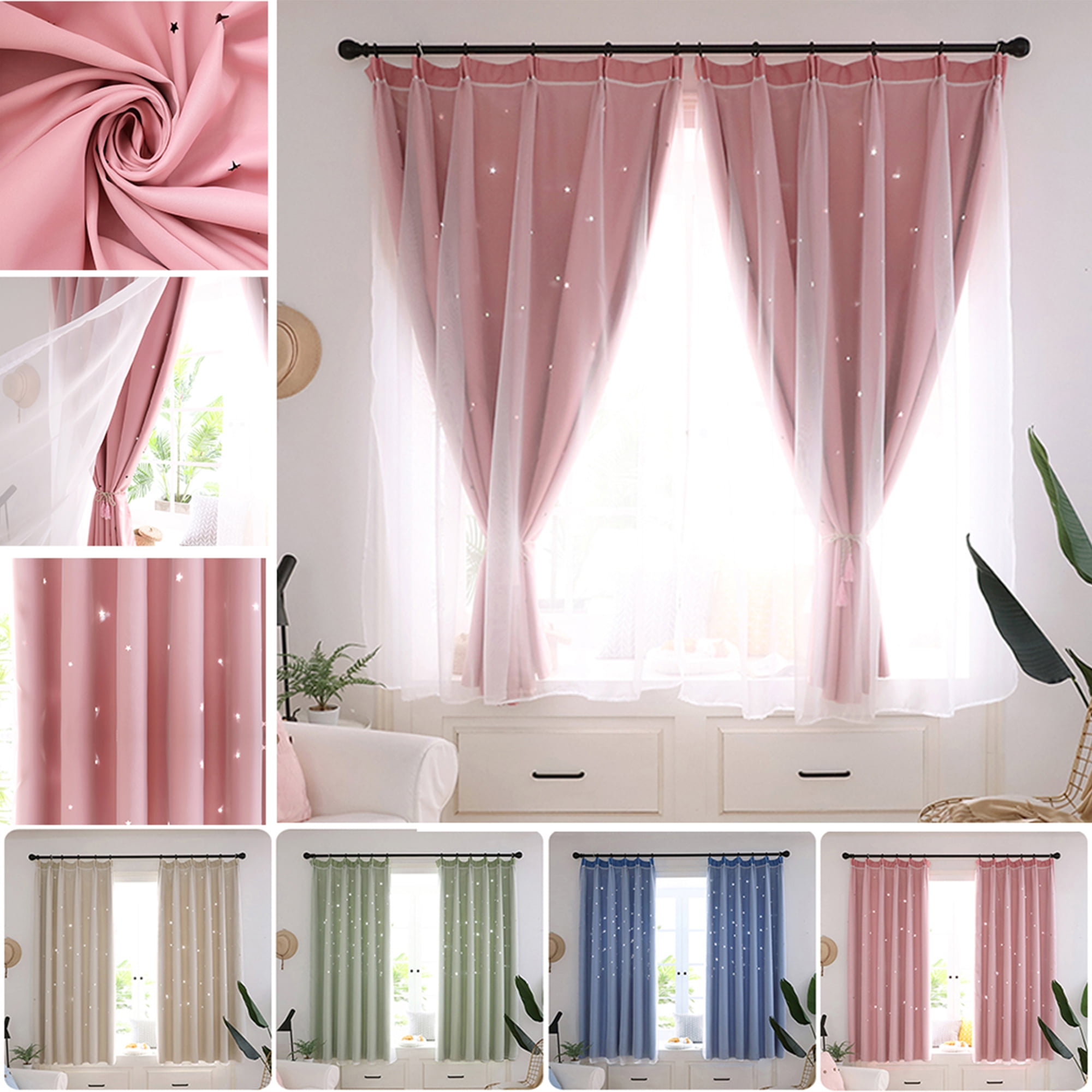 bedroom curtains and drapes