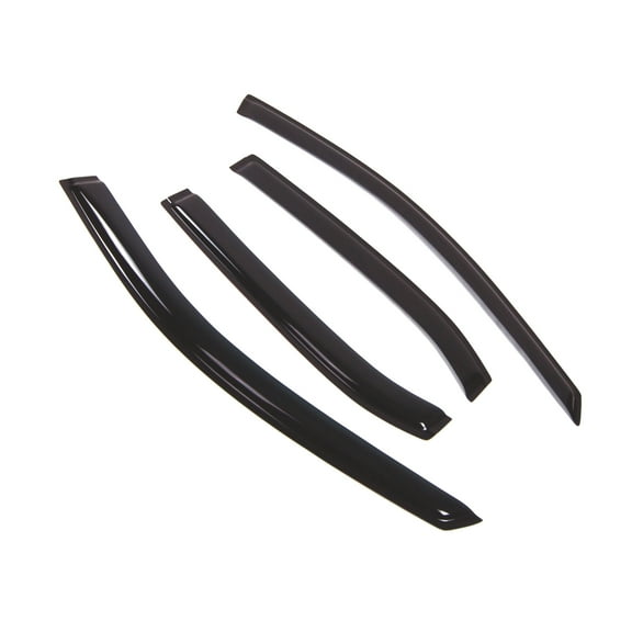 TuningPros Outside Mount Window Visor Deflector Smoke Tinted 4 Pcs Set For 2007-2011 Toyota Camry