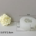 thumbnail image 2 of BETTERLIFE Flower Silicone Candle Mold Soap Wax Making Aromatherapy Decor Crafts Home H8I8, 2 of 9