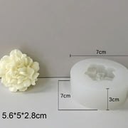 JDH Silicone Flower Silicone Candle Mold Soap Wax Making Aromatherapy Decor Crafts Home H8I8