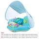thumbnail image 3 of Nuevo Anillo para La Barriga Del Bebé Con Techo Anillo Natación para Con Aire Que Aumenta Asiento Inflable para Bebé Con Antivuelco (modelo Sombreado Anillo para La Barriga Azul Tamaño S), 3 of 9