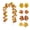 D, variant on 78.74 Inch Artificial Fall Maple Garland, Faux Autumn Leaf Vine with Pumpkin Berry for Mantel Table Thanksgiving Decor