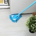 thumbnail image 4 of 4Pcs Multi-Purpose Triangle Mop Head, Mini Replacement Brush Head, Microfiber Mop Head for Triangle Mop for Cleaning Walls, Ceilings, Blue, 4 of 5