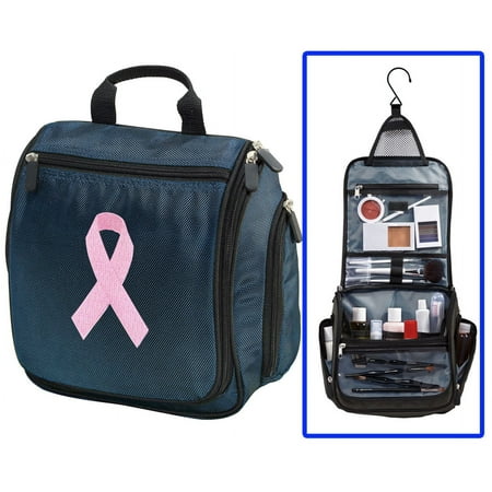 Pink Ribbon Toiletry Bag or Pink Ribbon Shaving Kit
