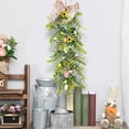 thumbnail image 6 of NANDIYNZHI Easter Egg Garland with Spring Flowers, Long Artificial Rustic Egg Floral Vine String Garland for Easter Wreath Making Spring Party Supply, 6 of 8