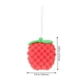 thumbnail image 4 of Loofah Sponge Fruit Body Scrubber Shower for Toddler Kids Gentle Exfoliating Bath Sponge Loofah Pouf Dish Sponges, 4 of 5