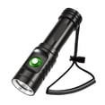 thumbnail image 1 of AP01 1050 Lumens Diving Flashlight XM-L2 5000k LED Dive Light, IPX8 Waterproof Underwater 100m Rechargeable Torch ,Portable, 1 of 9