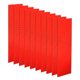 thumbnail image 1 of Uxcell 10 Hojas 4800 Pcs 5x5mm Azulejos de Mosaico Espejo Autoadhesivos, Rojo, 1 of 7