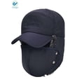 thumbnail image 5 of Deago Trooper Trapper Hat Winter Windproof Ski Hat with Ear Flaps and Mask Warm Hunting Hats for Men Women (Navy Blue), 5 of 10