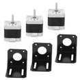 thumbnail image 1 of Motor Paso A Paso De 12 V, Motor Paso A Paso De Tamaño Pequeño De Repuesto Bipolar Para Maquinaria Textil Para Equipos De Monitoreo, 1 of 7
