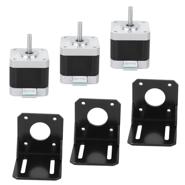 Motor Paso A Paso De 12 V, Motor Paso A Paso De Tamaño Pequeño De Repuesto Bipolar Para Maquinaria Textil Para Equipos De Monitoreo