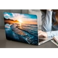 thumbnail image 3 of KSK KAISHEK Hard Shell Only for New MacBook Air 13 inchs 2018 2019 2020 2021 2022 A1932 A2179 A2337 m1 + Black Keyboard Cover, Landscape 18, 3 of 5